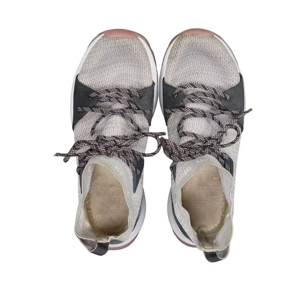 Adidas Shoes Women 6.5 Athletic Trail Running Quesa Cloudfoam Casual Active Gray